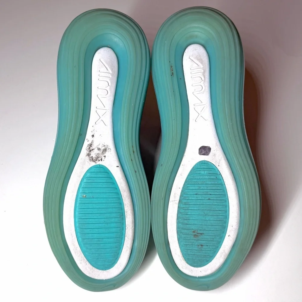Nike Youth AIR MAX 720 'SEA FOREST' Athletic Sneakers Size- 7 Y